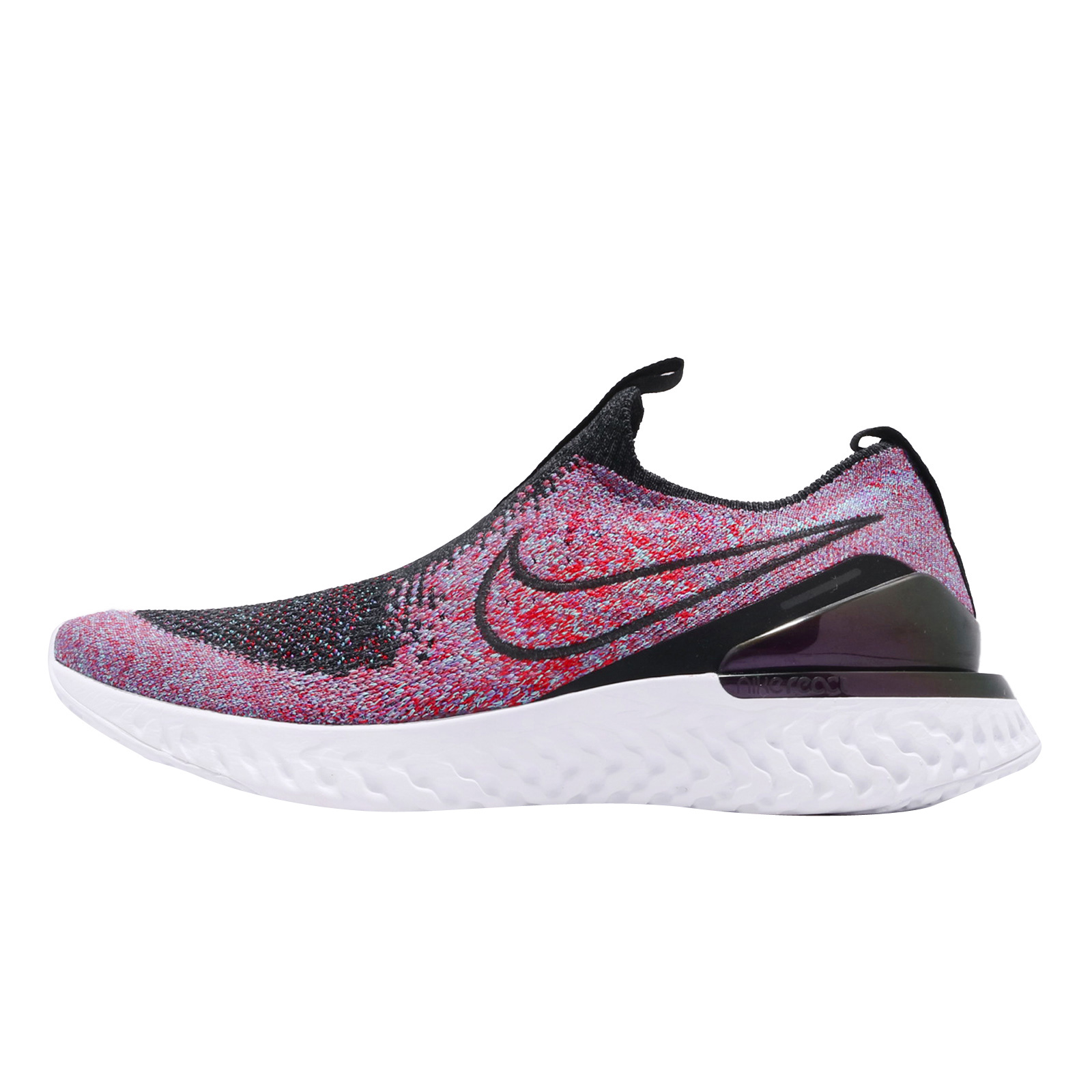 Nike WMNS Epic Phantom React Flyknit Black University Red