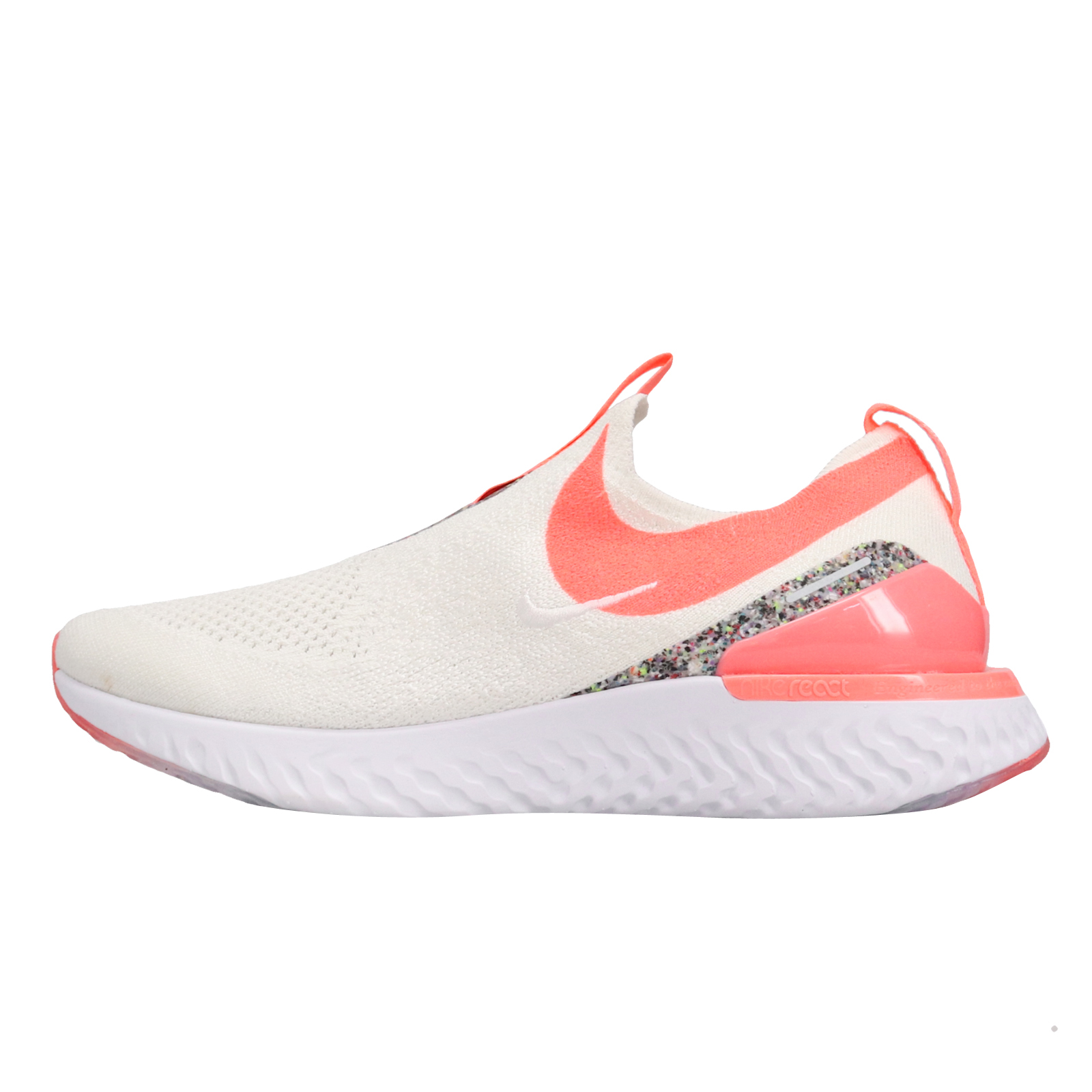 Nike WMNS Epic Phantom React Flyknit White Lava Glow