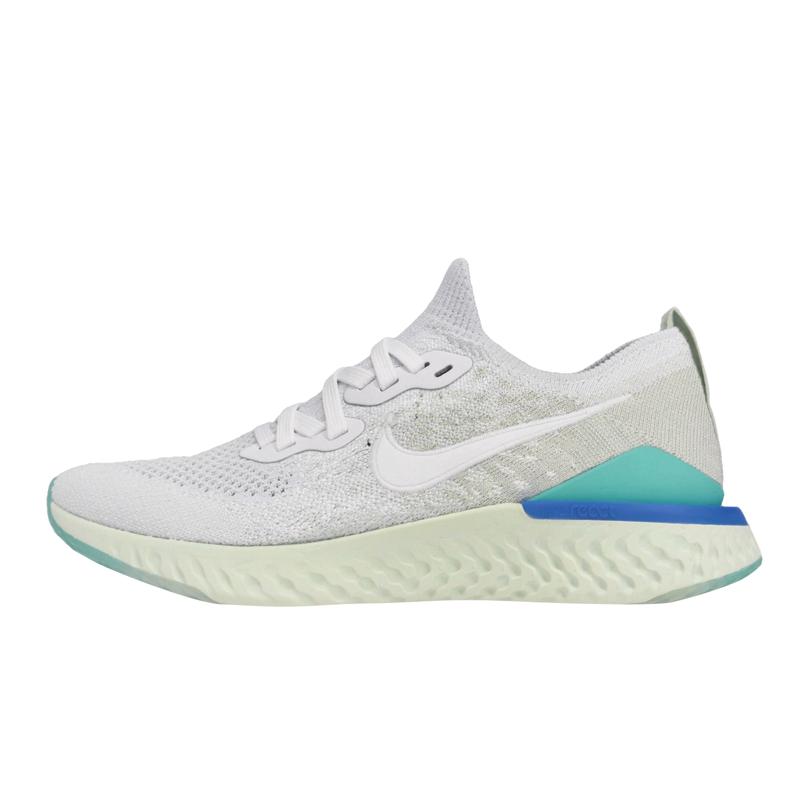 Nike WMNS Epic React Flyknit 2 White Light Silver