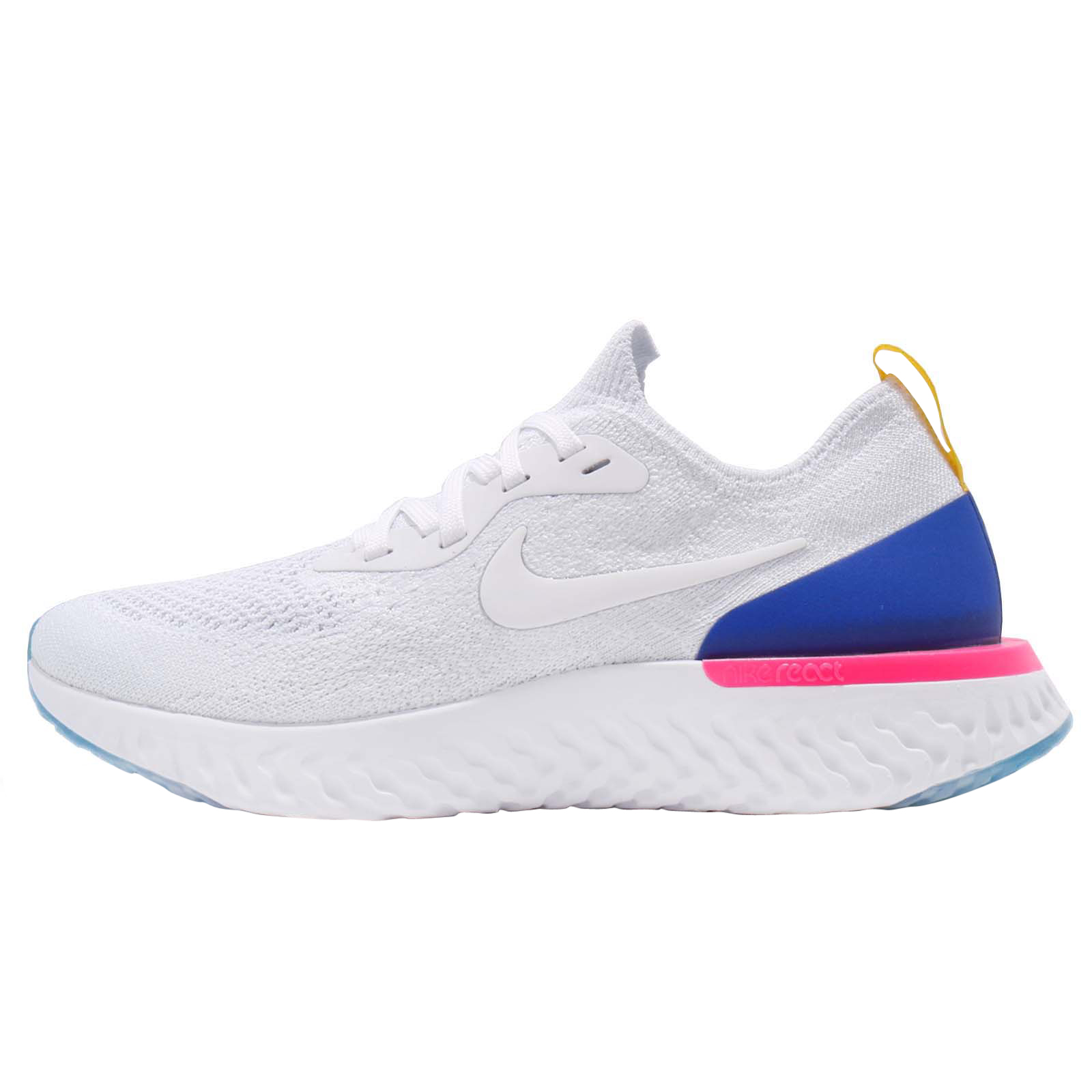 Nike WMNS Epic React Flyknit White Racer Blue