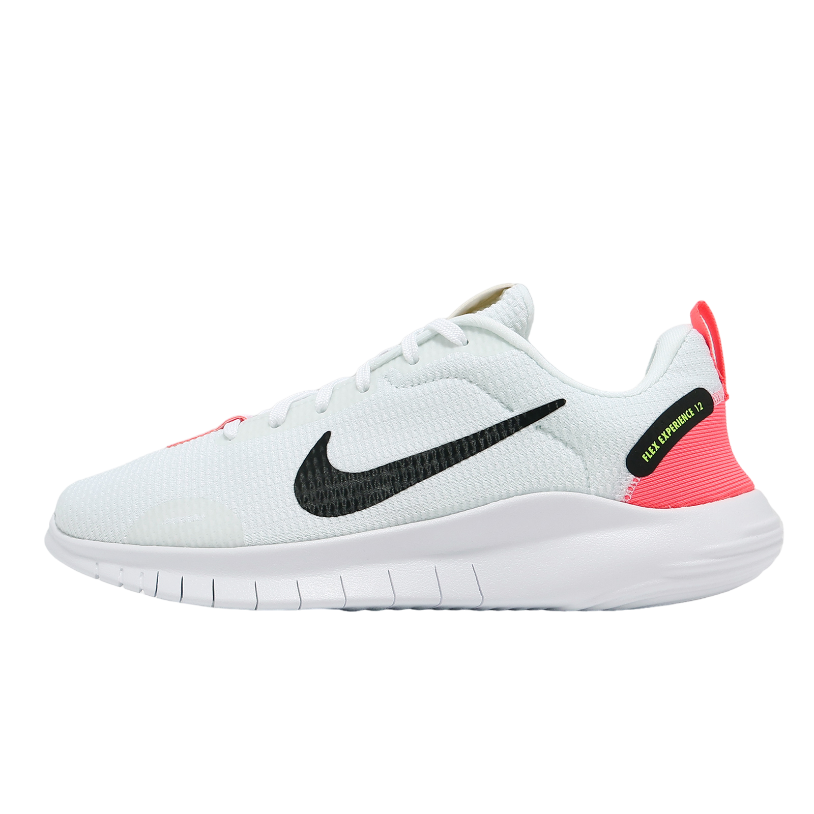 Nike Wmns Flex Experience RN 12 White / Black / Hot Punch - Jul