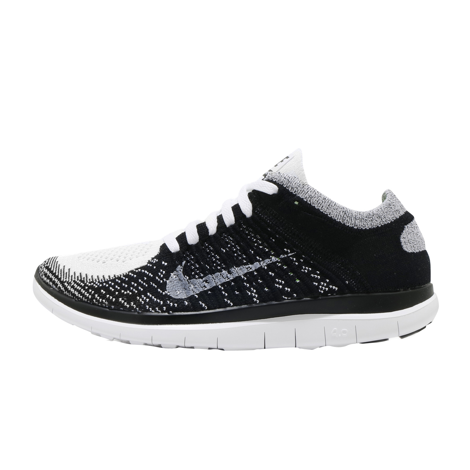 Nike WMNS Free 4.0 Flyknit White Black Volt