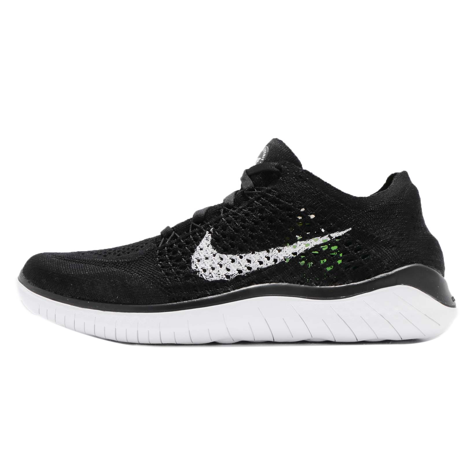 Nike WMNS Free RN Flyknit 2018 Black White