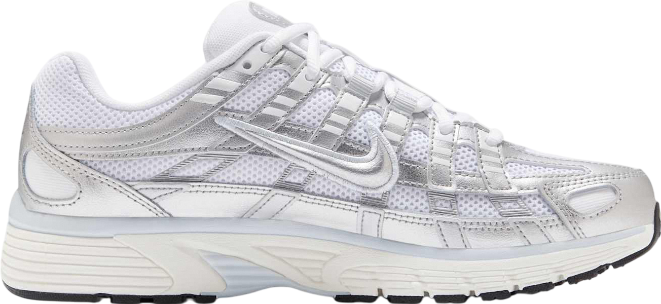 Nike Wmns P-6000 White / Metallic Silver - Mar 2025