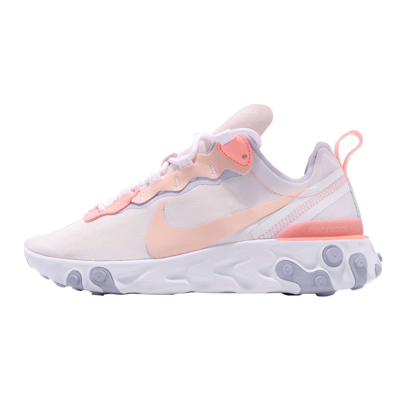 Nike WMNS React Element 55 Pale Pink Washed Coral