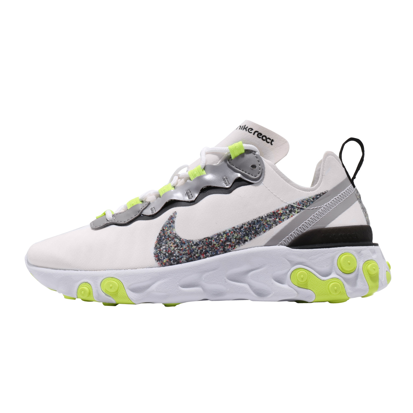 Nike WMNS React Element 55 PRM White Atmosphere Grey