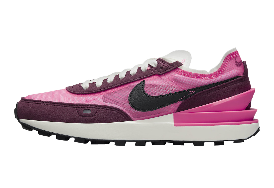 Nike WMNS Waffle One Hot Pink Burgundy