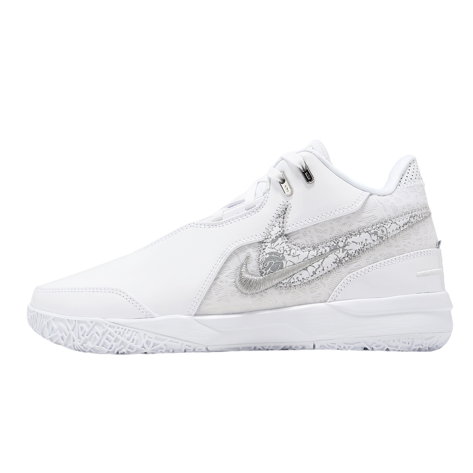 Nike ZM LeBron NXXT Gen AMPD EP White Metallic Silver