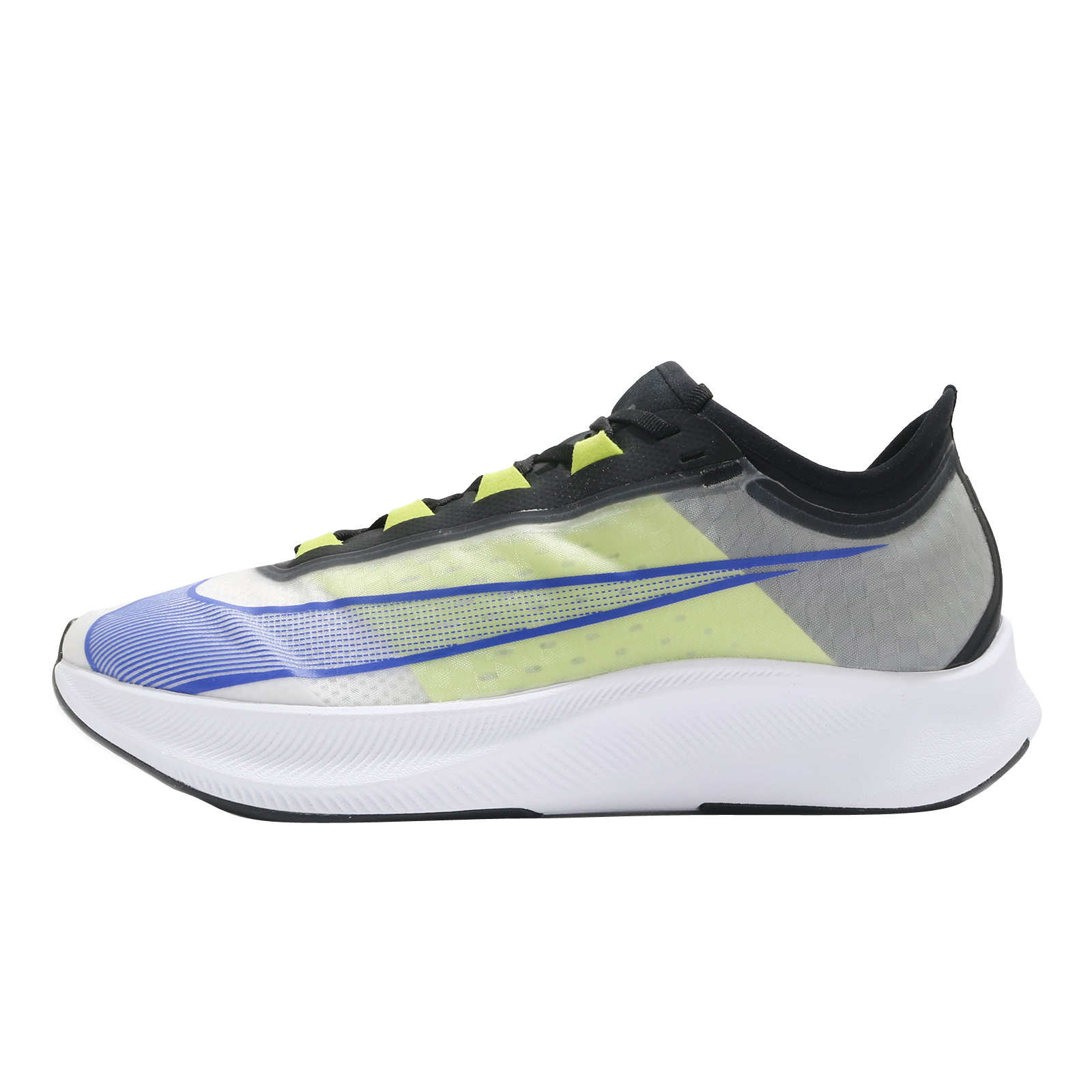 Nike Zoom Fly 3 White Racer Blue Cyber Black