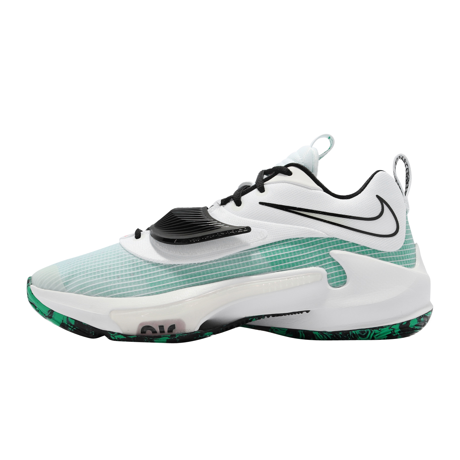 Nike Zoom Freak 3 White Clear Emerald