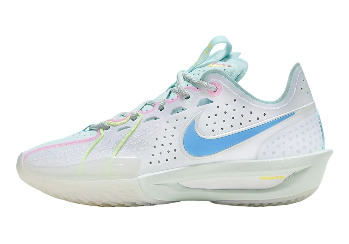 Nike Zoom GT Cut 3 White Aquarius Blue