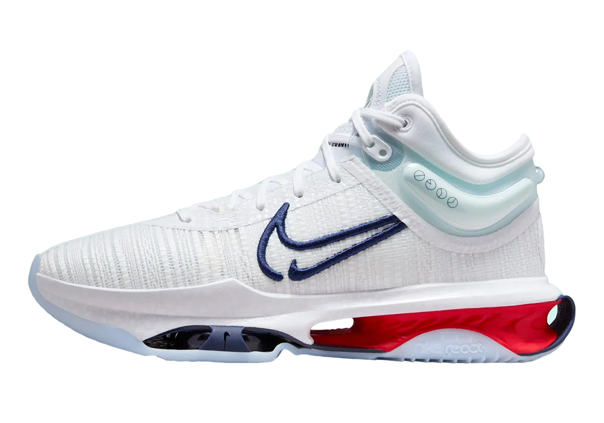 Nike GT Jump 2 White / Safety Orange - May 2024 - DJ9431-104