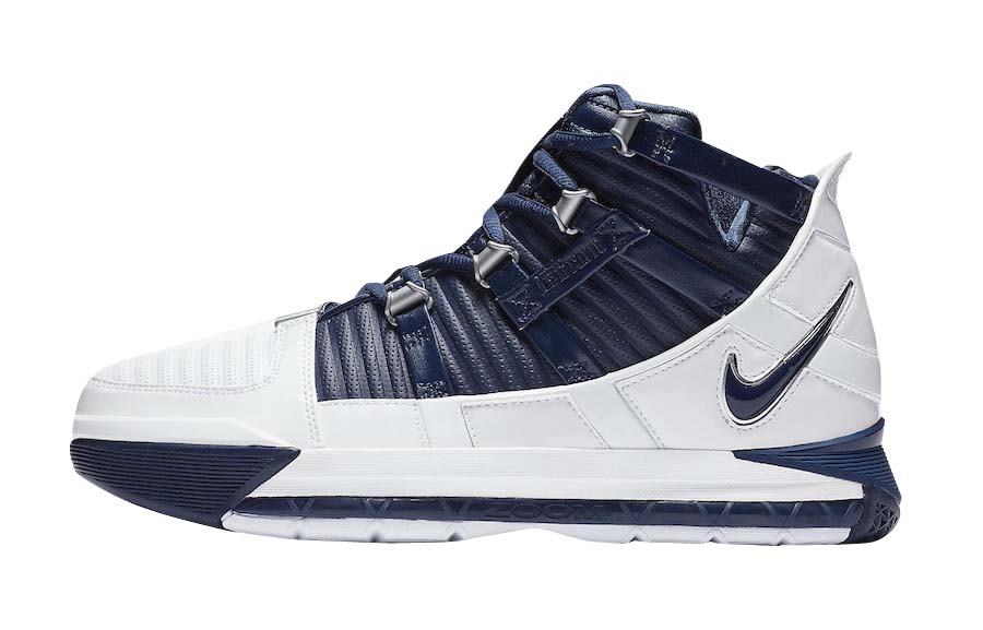 Nike Zoom LeBron 3 White Navy 2019