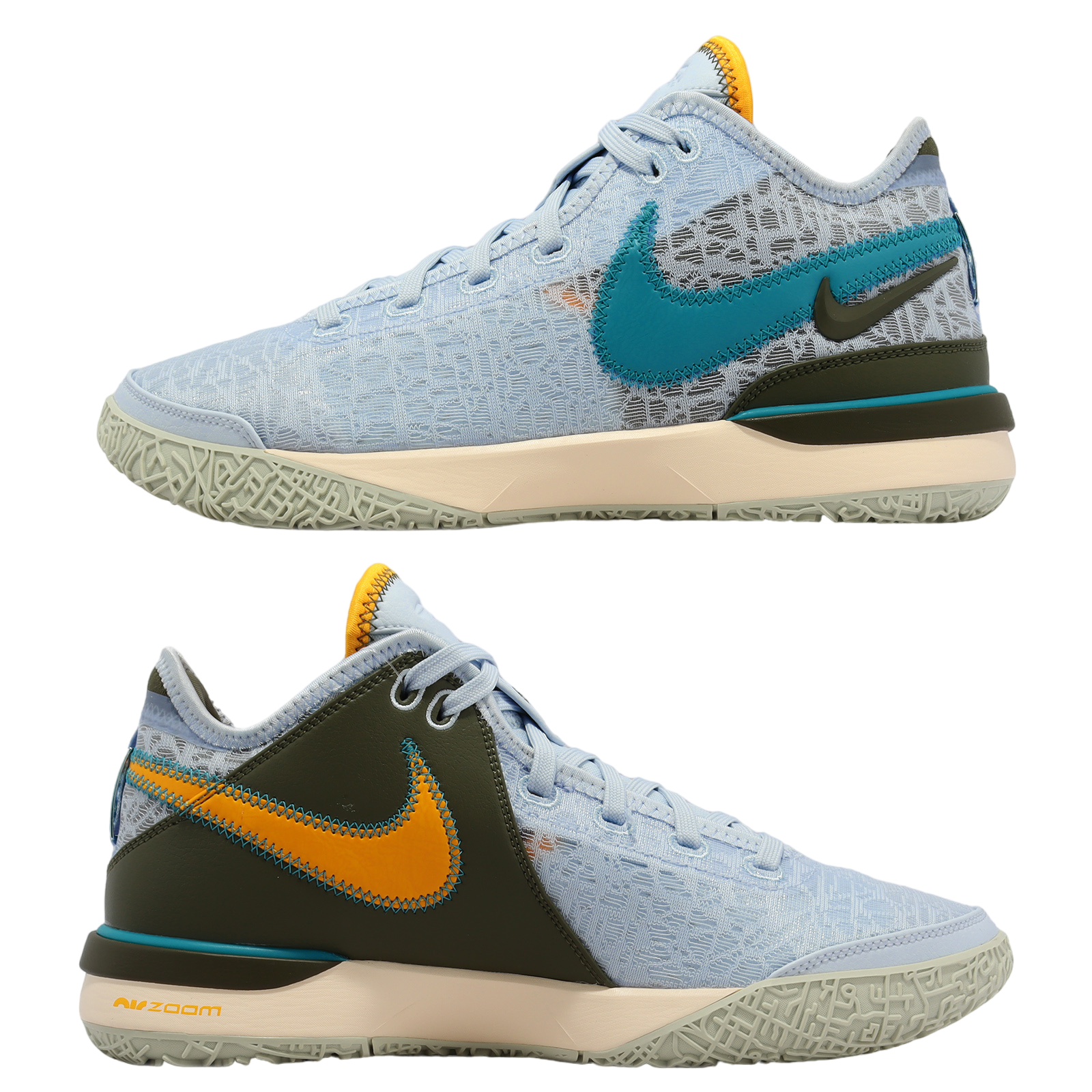 Nike Zoom LeBron NXXT GEN EP White / Metallic Silver - Mar
