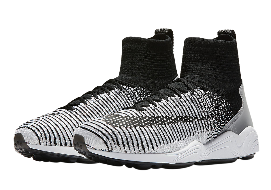 Nike Zoom Mercurial Flyknit Black White