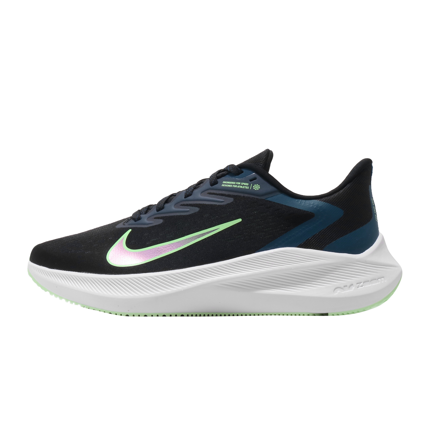 Nike Zoom Winflo 7 Black Vapor Green