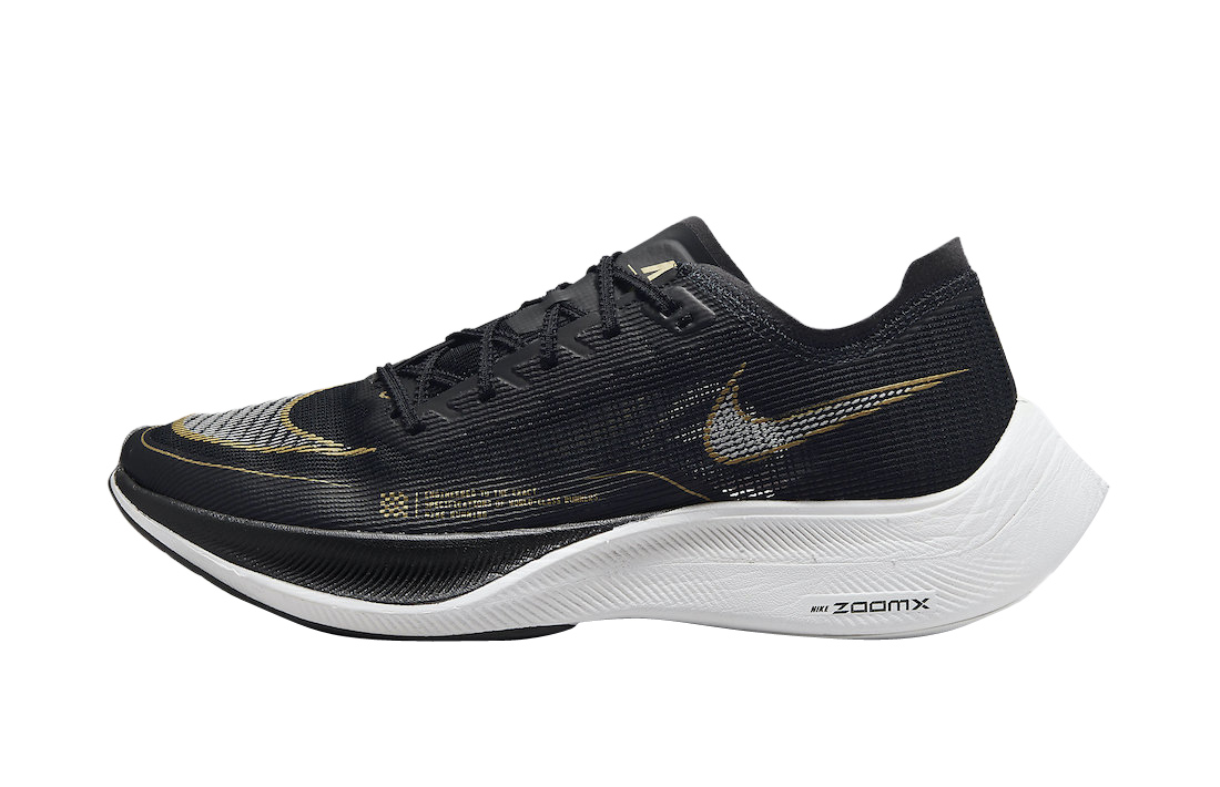 Nike ZoomX VaporFly NEXT% 2 Black Gold - Sep 2021 - CU4111