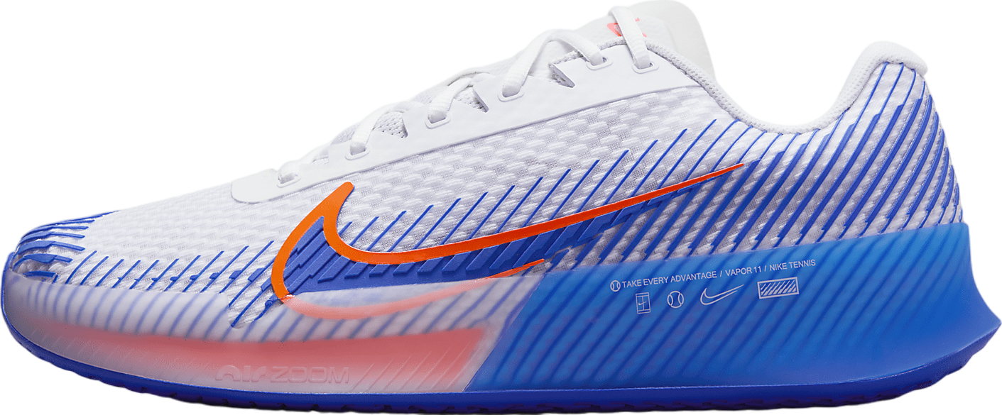 Nikecourt Air Zoom Vapor 11 White / Hyper Crimson (Hard Court)