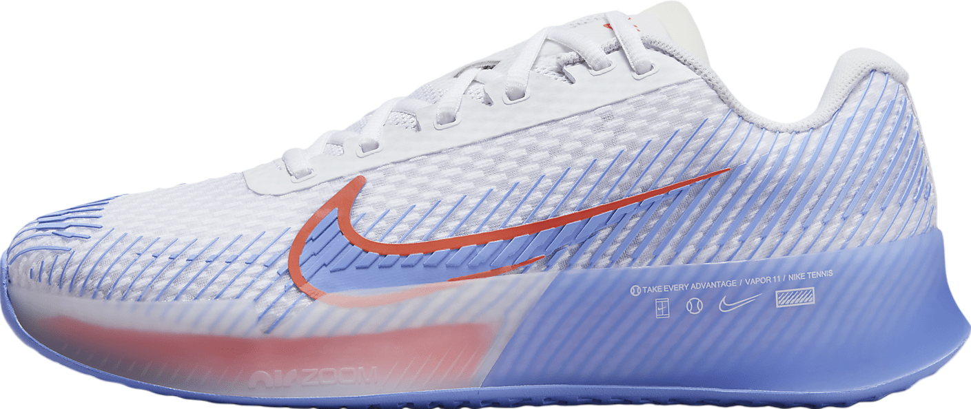 Nikecourt Air Zoom Vapor 11 WMNS White / Light Wild Mango (Hard Court)