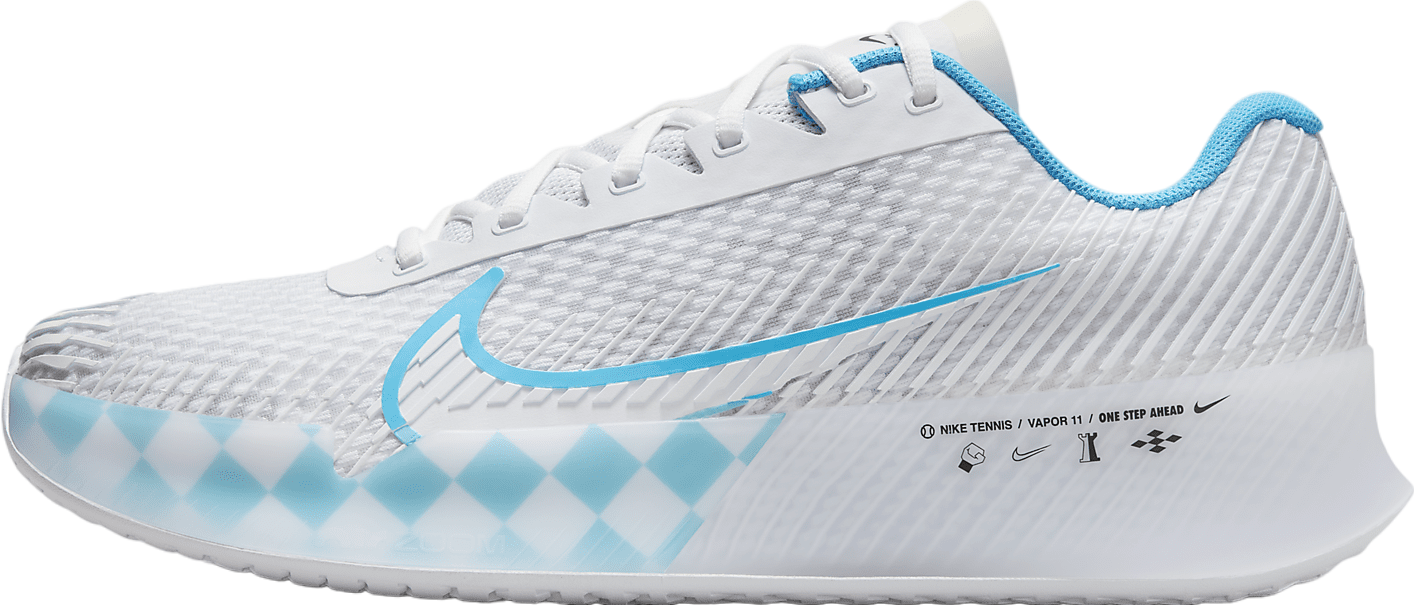 NikeCourt Vapor 11 PE White / Baltic Blue