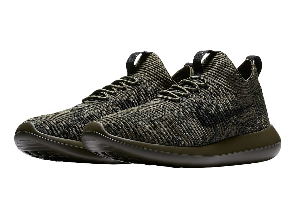 NikeLab Roshe Two Flyknit Cargo Khaki Camo