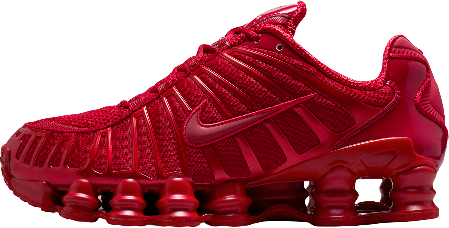 Nikes Shox TL Gym Red / White - Oct 2025 - IB1087-600