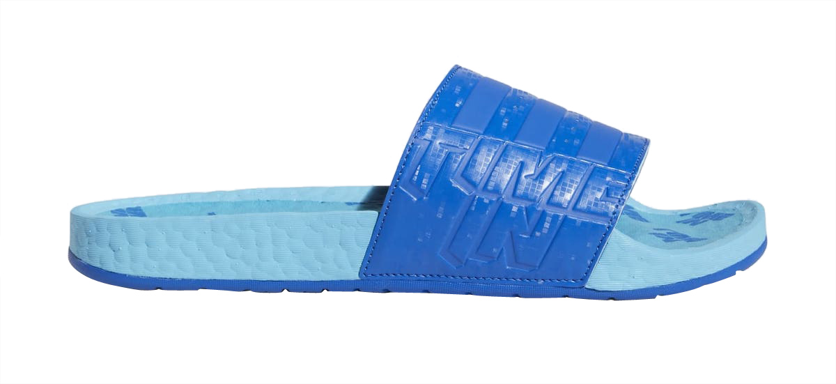 Ninja x adidas Adilette Boost Time In Blue