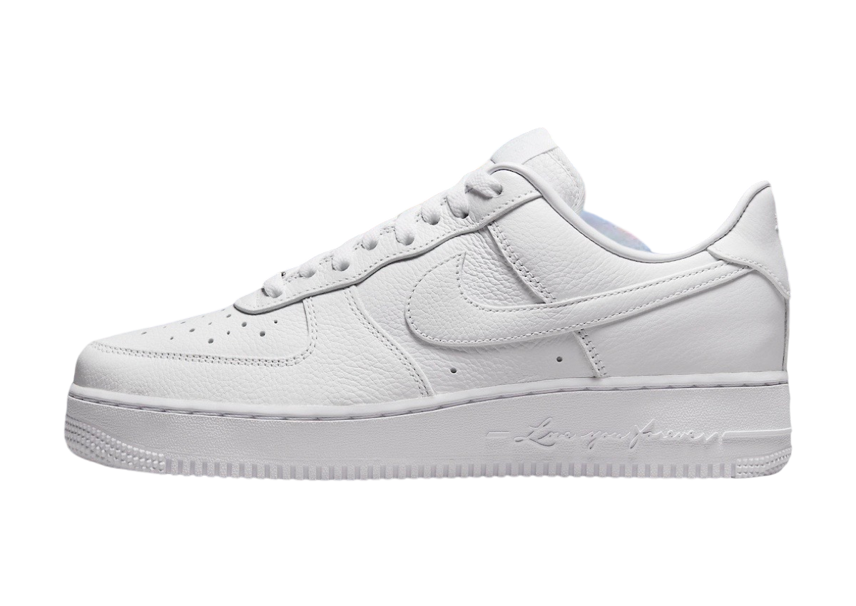 NOCTA x Nike Air Force 1 Love You Forever Citron Tint