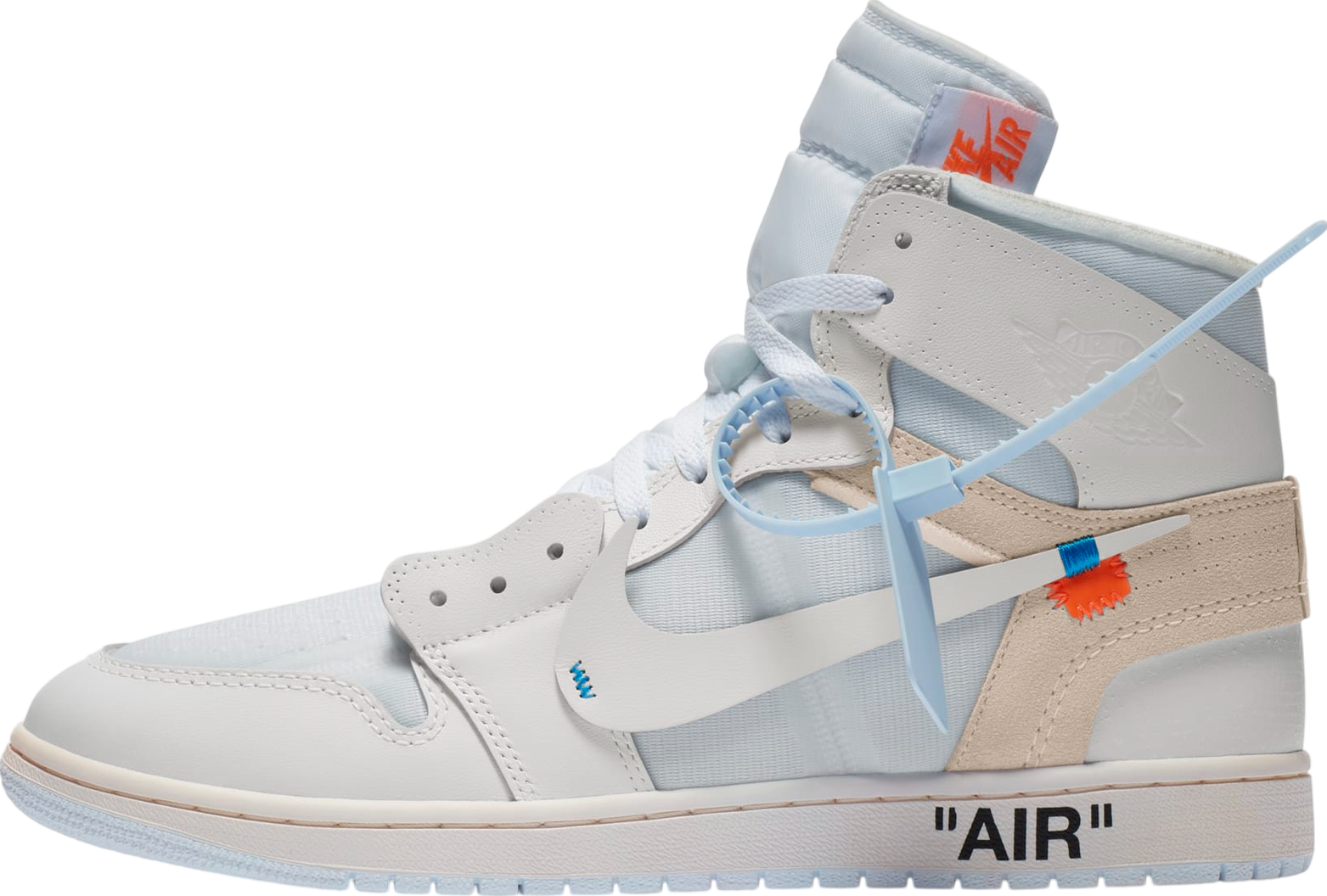 Off White x Air Jordan 1 High OG Alaska - Apr 2026 - AA3834-100