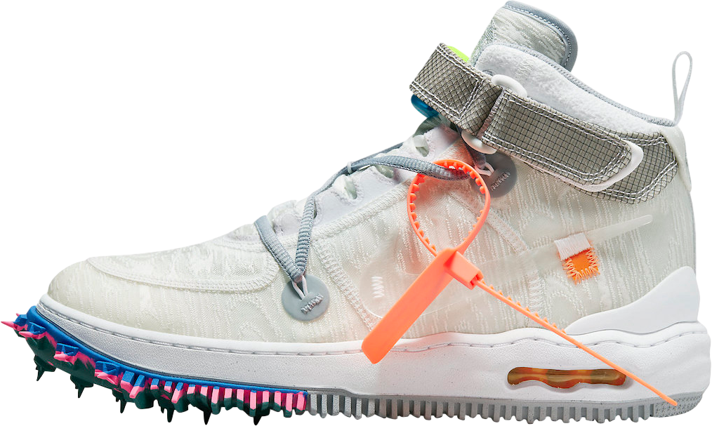 Off-White x Nike Air Force 1 Mid White - Jun 2022 - DO6290-100