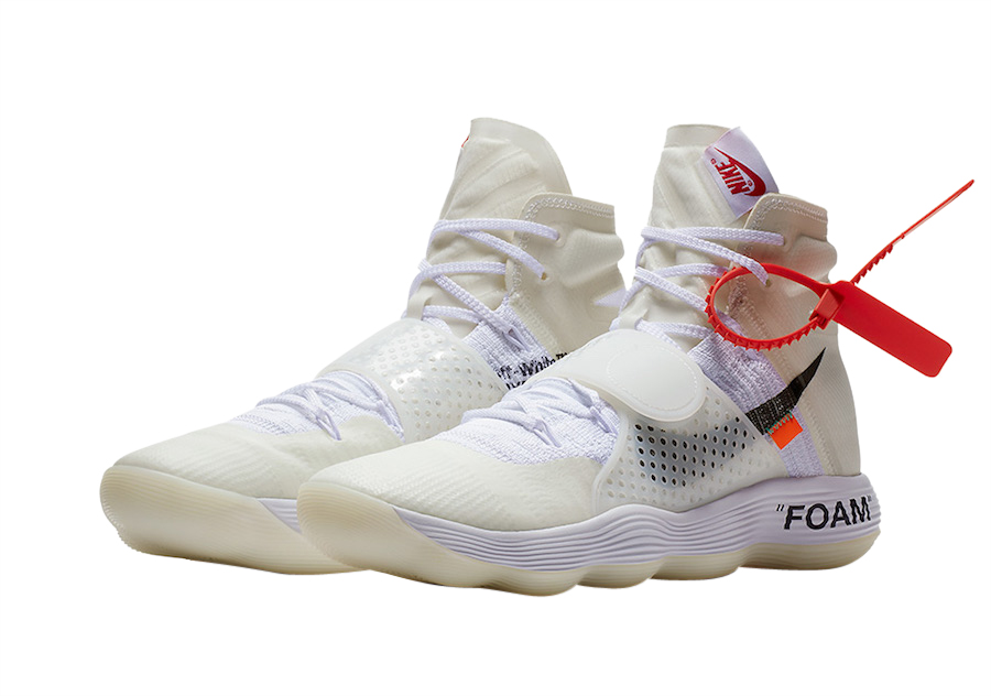 OFF-WHITE x Nike React Hyperdunk 2017