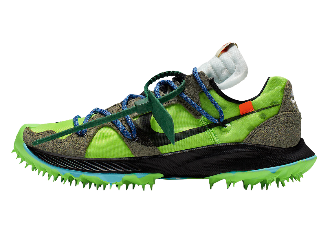 Off-White x Nike WMNS Zoom Terra Kiger 5 Electric Green