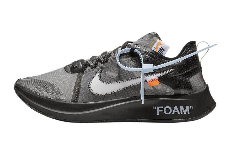 Off white zoom fly black best sale