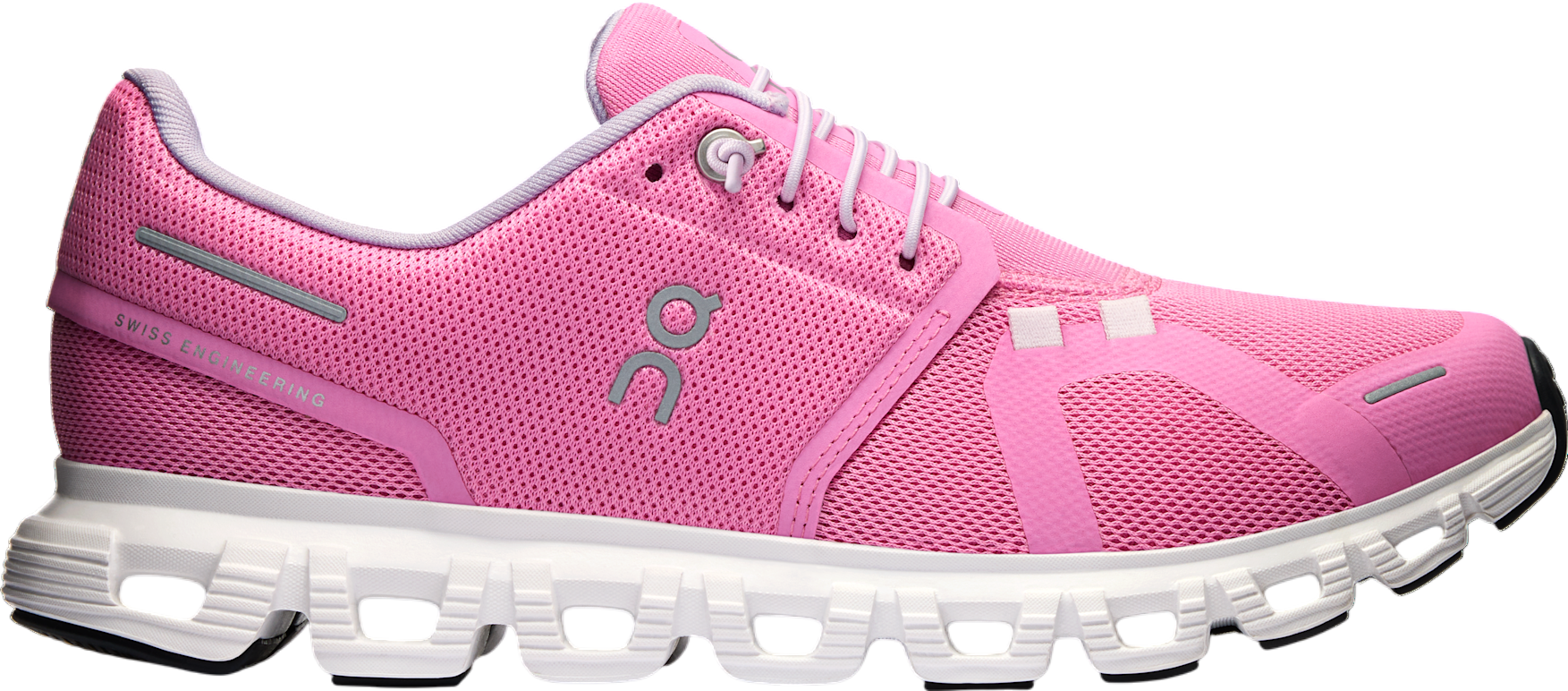 RUNNページ On Cloud 6 Running Shoe (Women's) - Raspberry/White