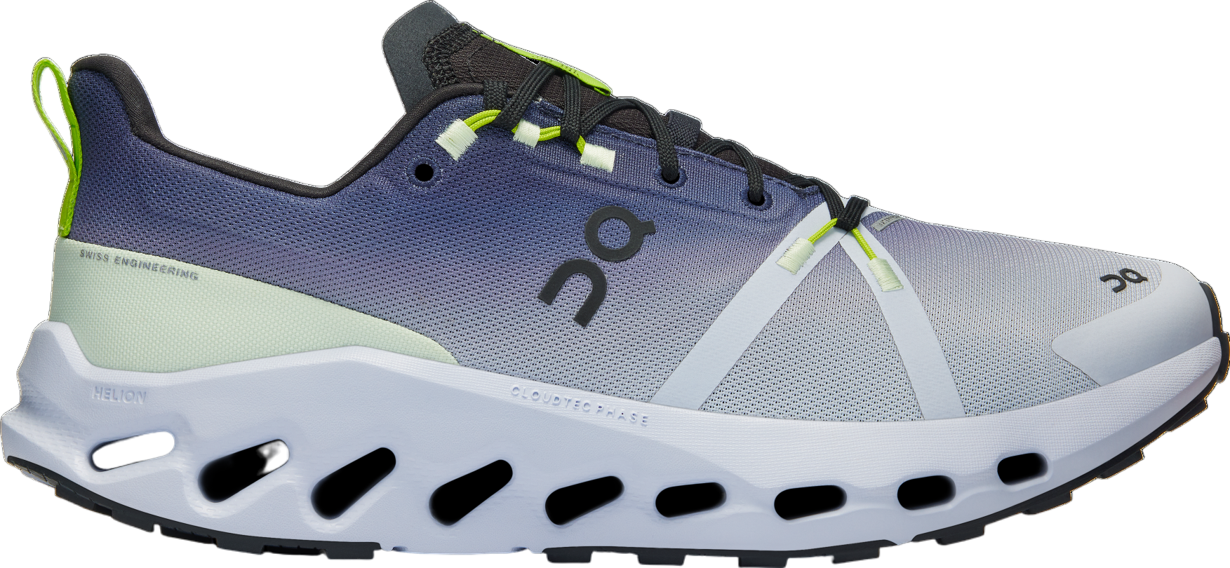 On Cloudsurfer Trail Waterproof Black / Heather