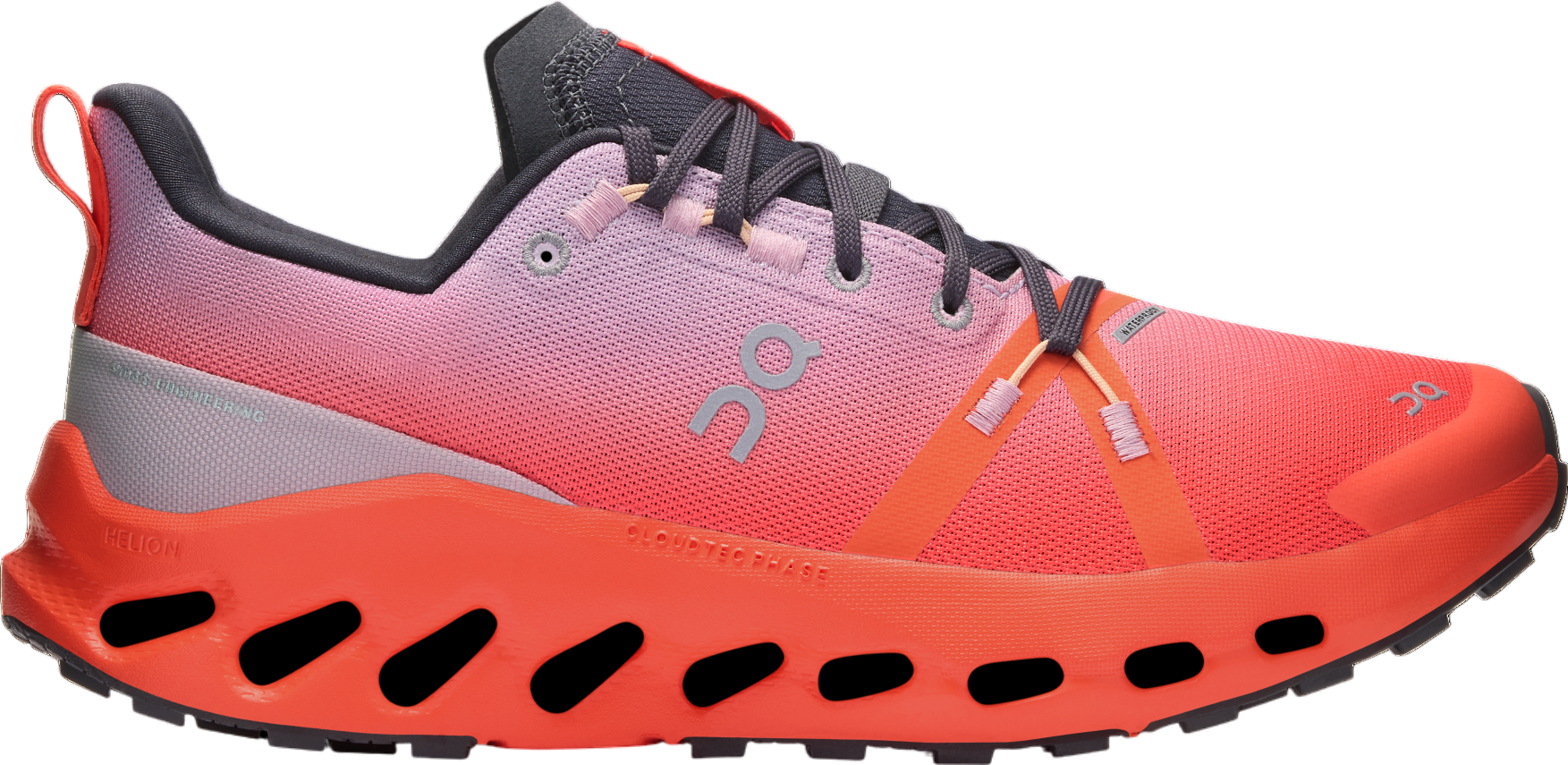 On Cloudsurfer Trail Waterproof WMNS Mauve / Flame