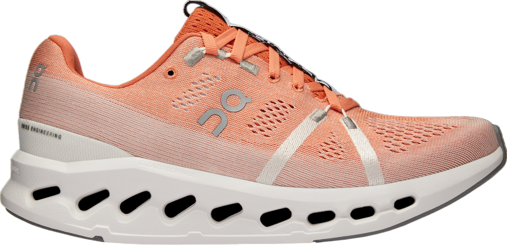 On Cloudsurfer WMNS Flame / White - Sep 2024 - 3WD10441204