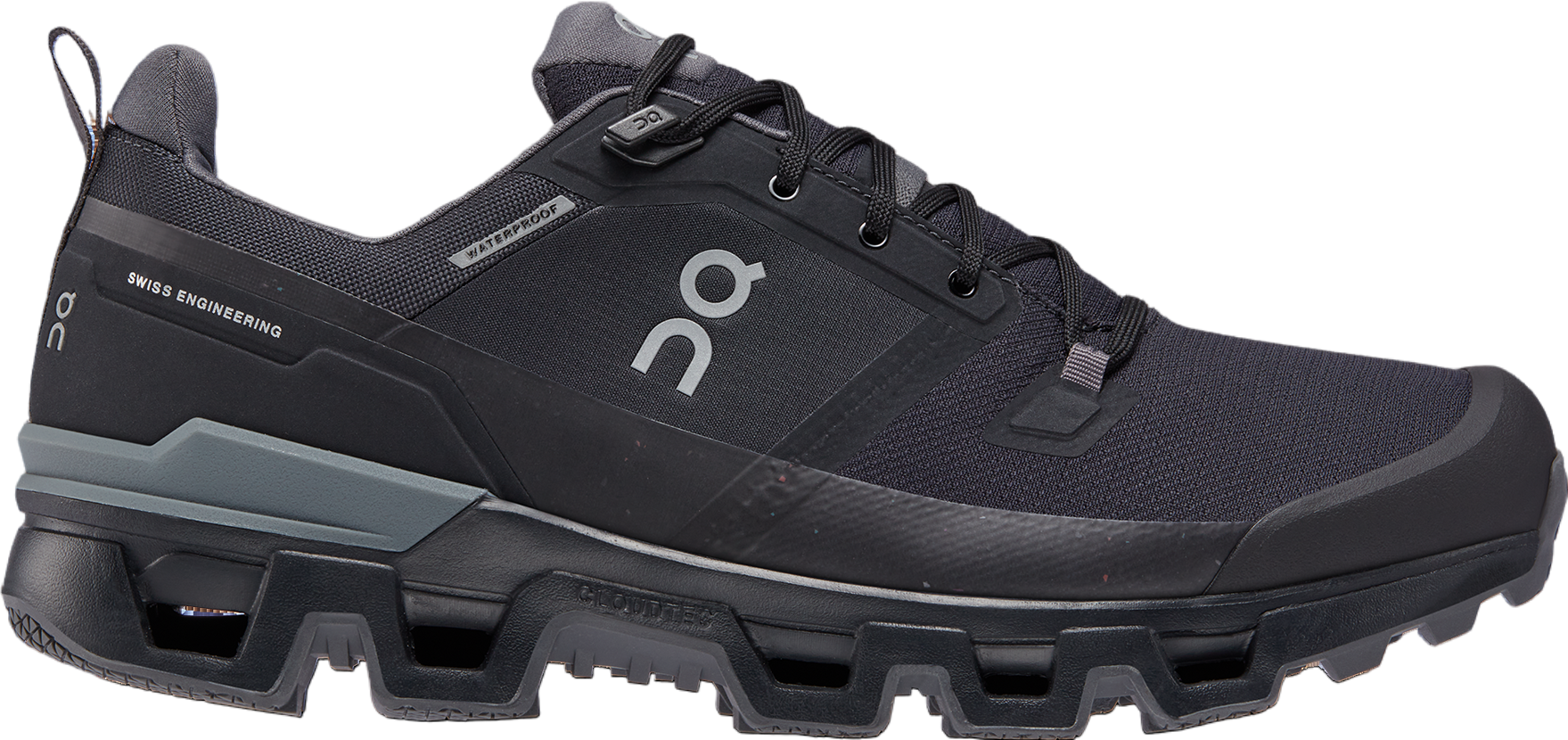 コウドウ On Cloudwander Waterproof WMNS Black / Eclipse - Sep 2024