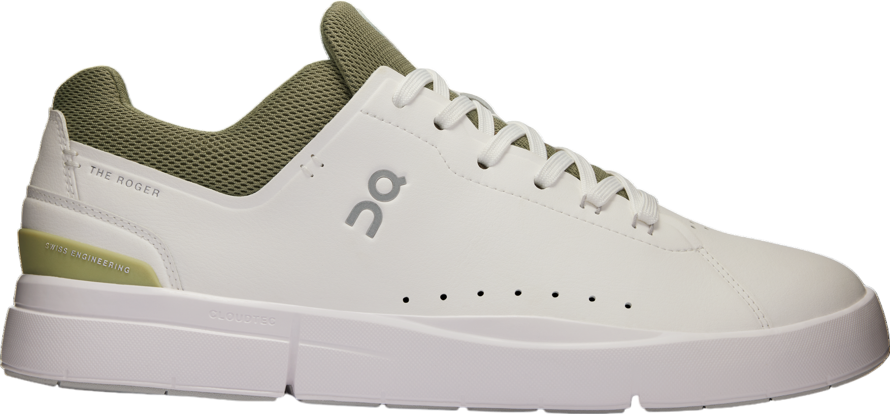 On The Roger Advantage White / Olive