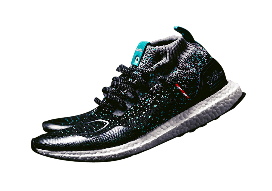 Packer Shoes x Solebox x adidas Consortium Ultra Boost Mid Silfra Rift