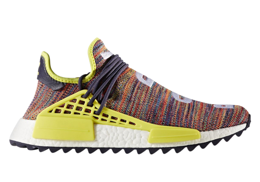 Pharrell x adidas NMD Hu Trail Multicolor