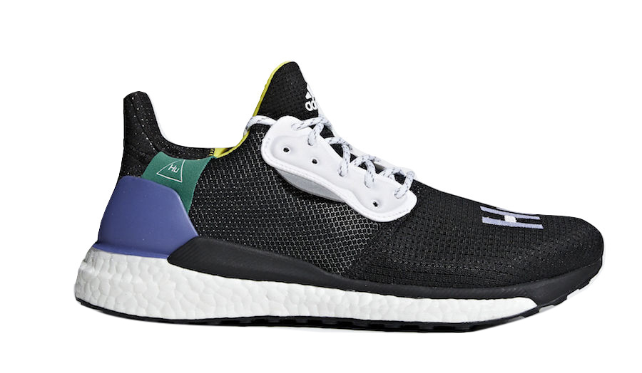 Pharrell x adidas Solar Hu Glide ST Footwear White Core Black