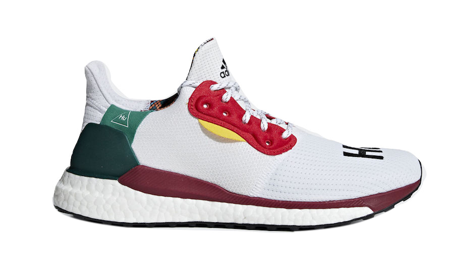 Pharrell x adidas Solar Hu Glide ST Footwear White