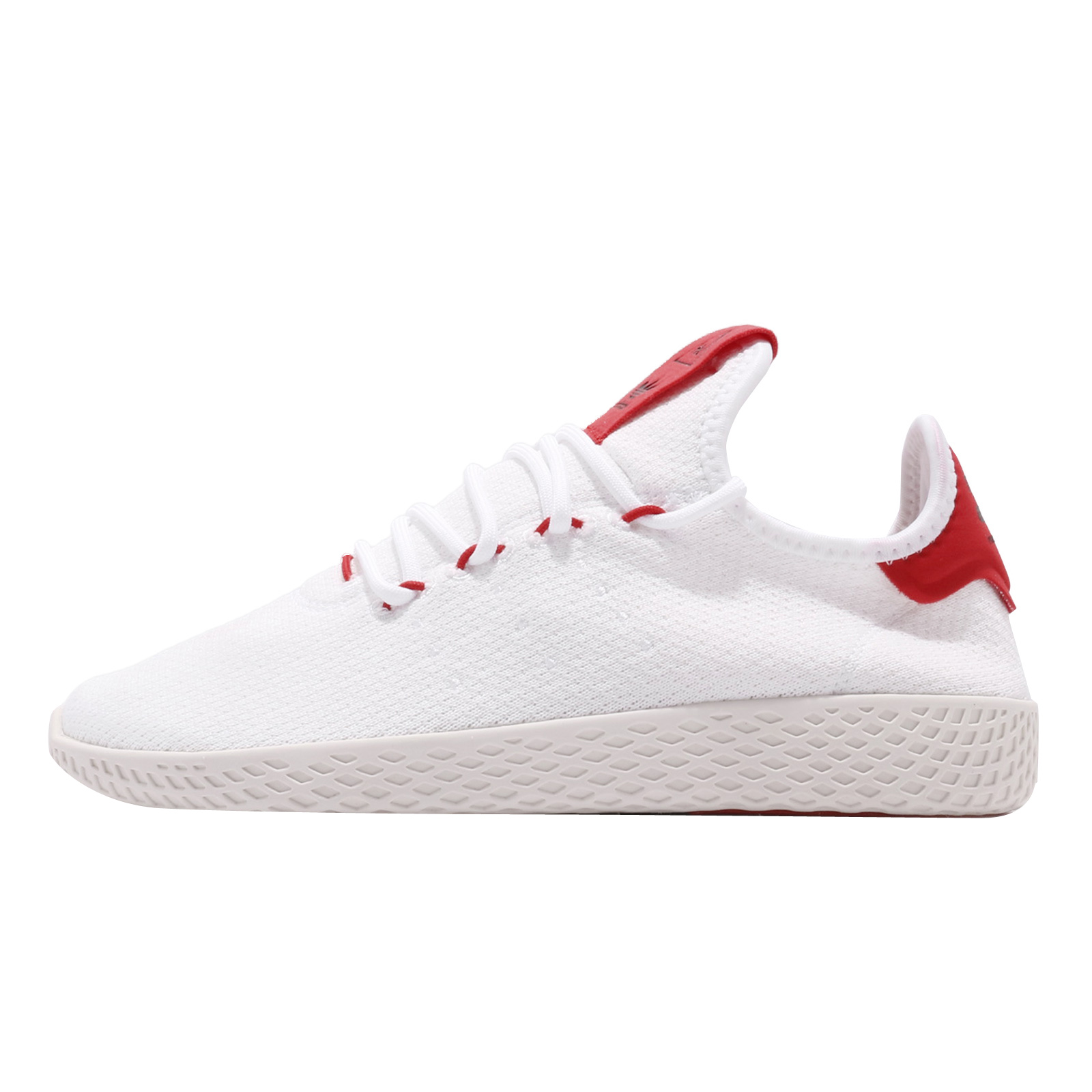 Pharrell x adidas Tennis Hu Cloud White Scarlet