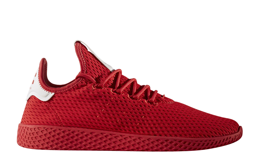 Pharrell x adidas Tennis Hu Scarlet Red