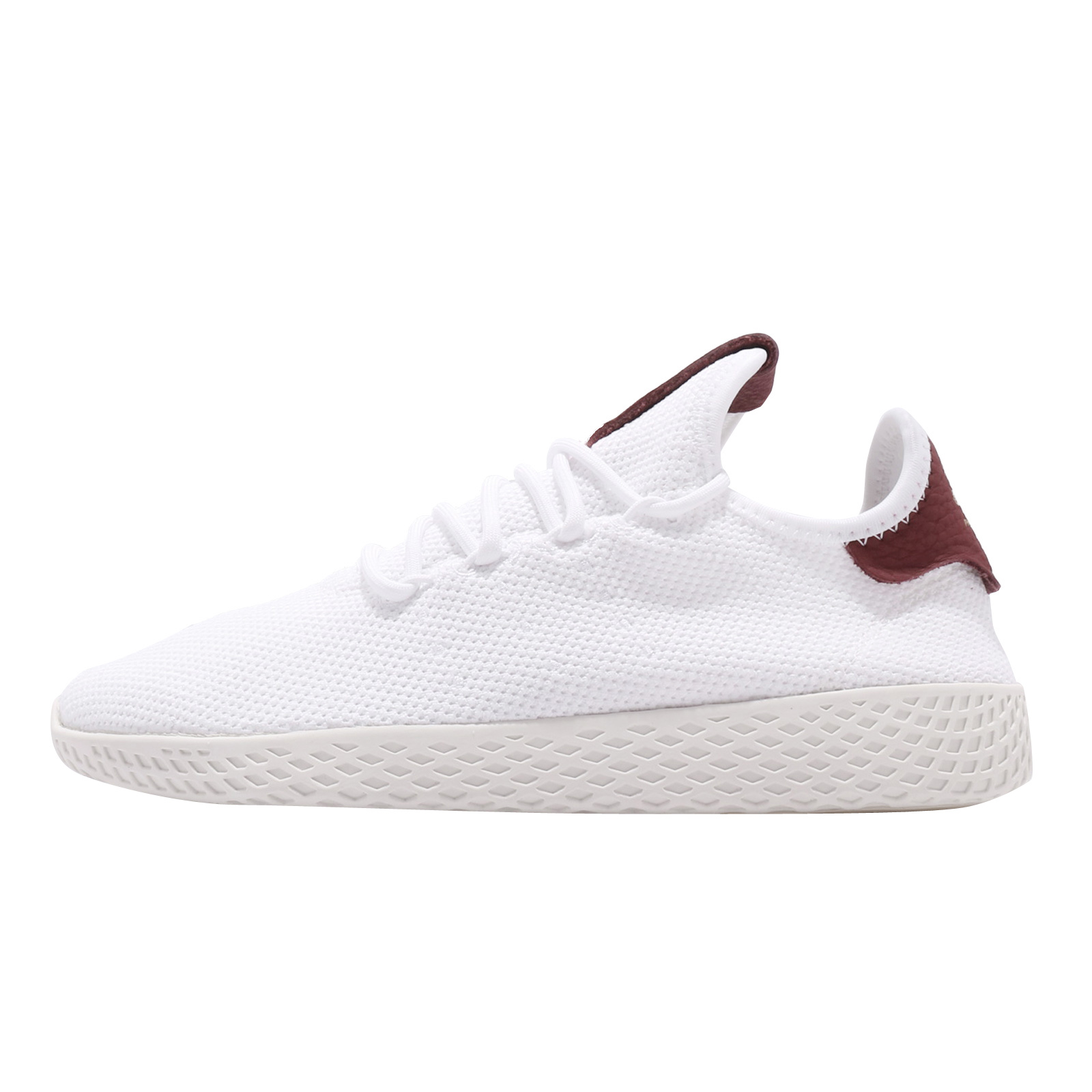 Pharrell x adidas WMNS Tennis Hu Footwear White Collegiate Burgundy