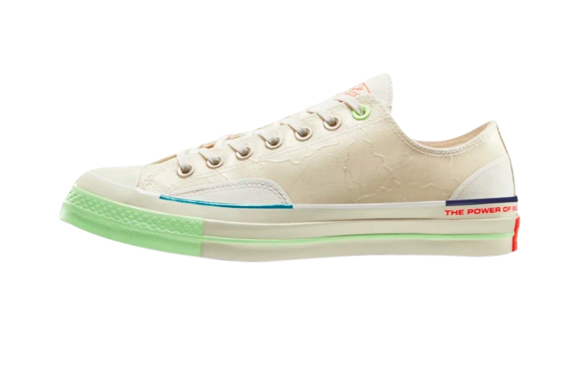 Pigalle x Converse Chuck 70 Ox White Barely Volt