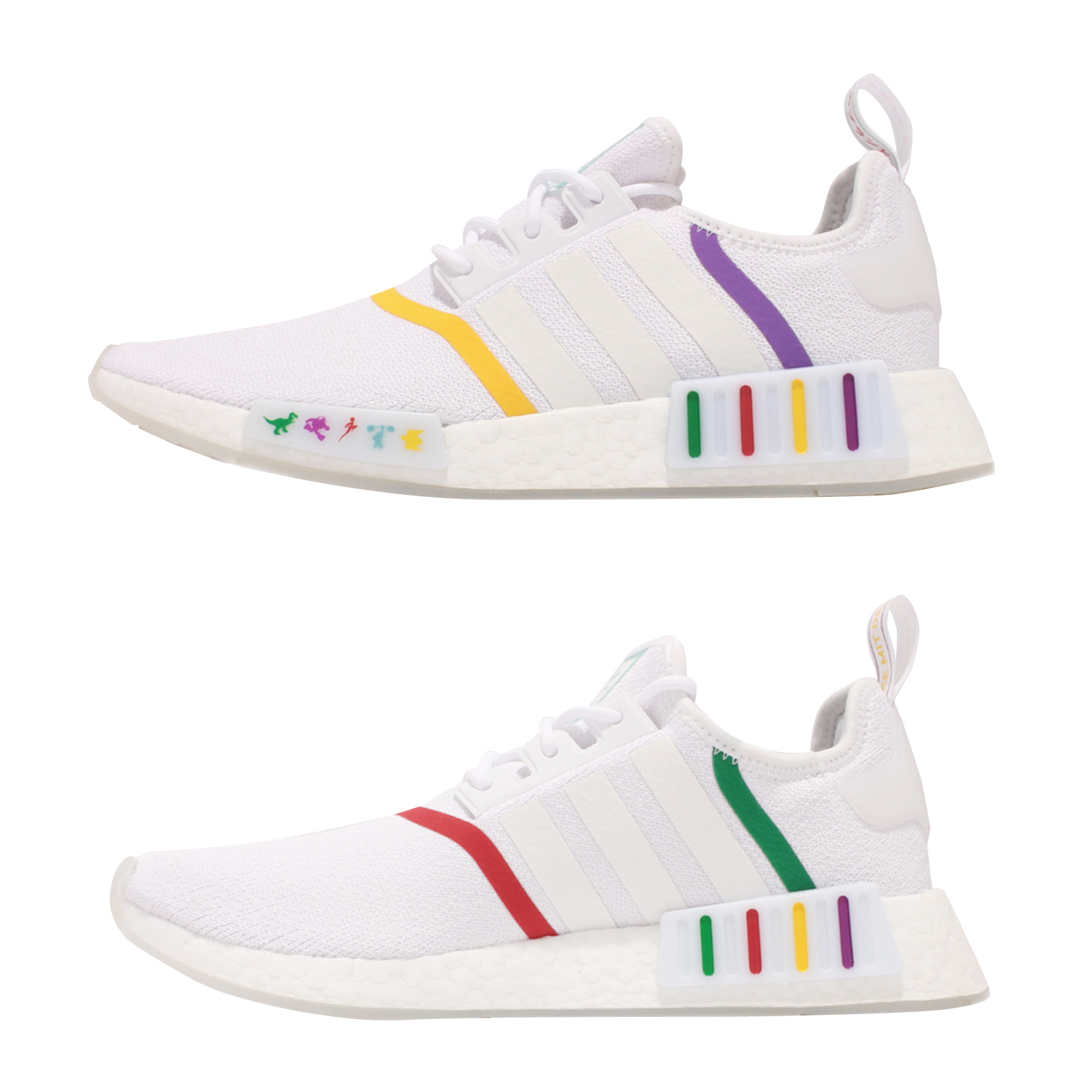 Adidas NMD_R1 popular White Green Red