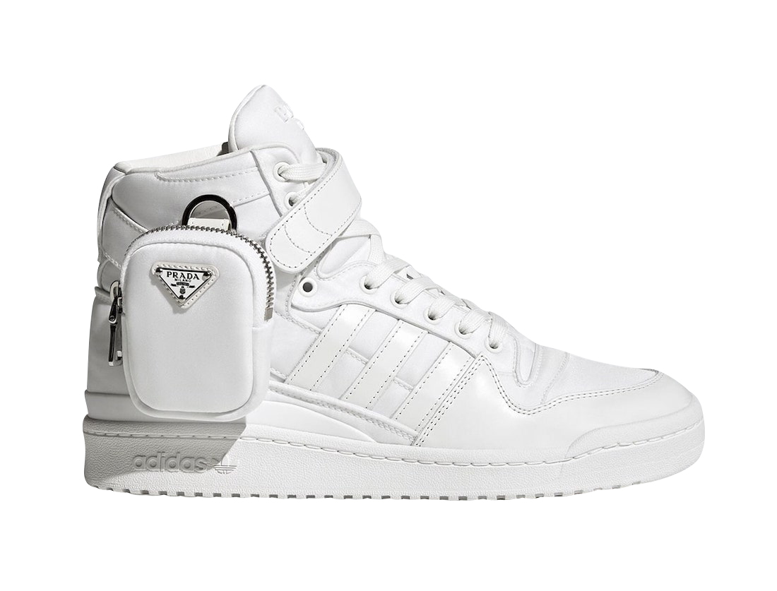 Prada x adidas Forum High White