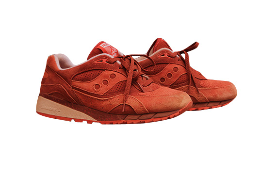 Premier x Saucony Shadow 6000 Life On Mars Pack - Brick Red